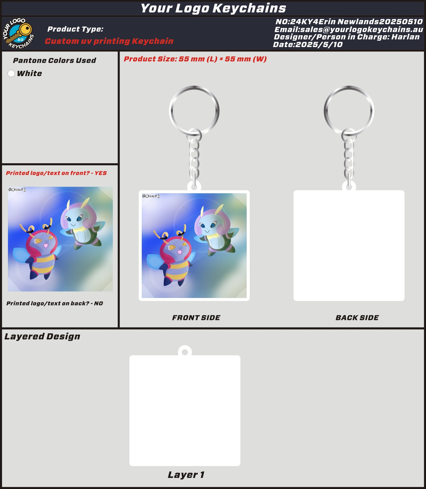 CUSTOM UV PRINTING KEYCHAINS - 24KY4Erin Newlands20250510