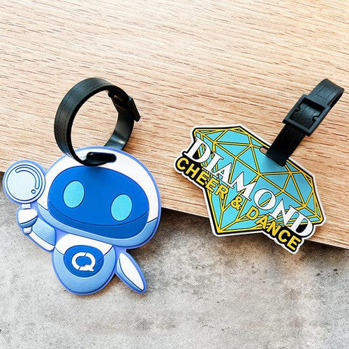 Custom PVC Rubber Luggage Tag - Free Design Proof & Quote