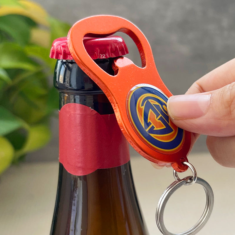 Custom Aluminium Bottle Opener Keychains-8S