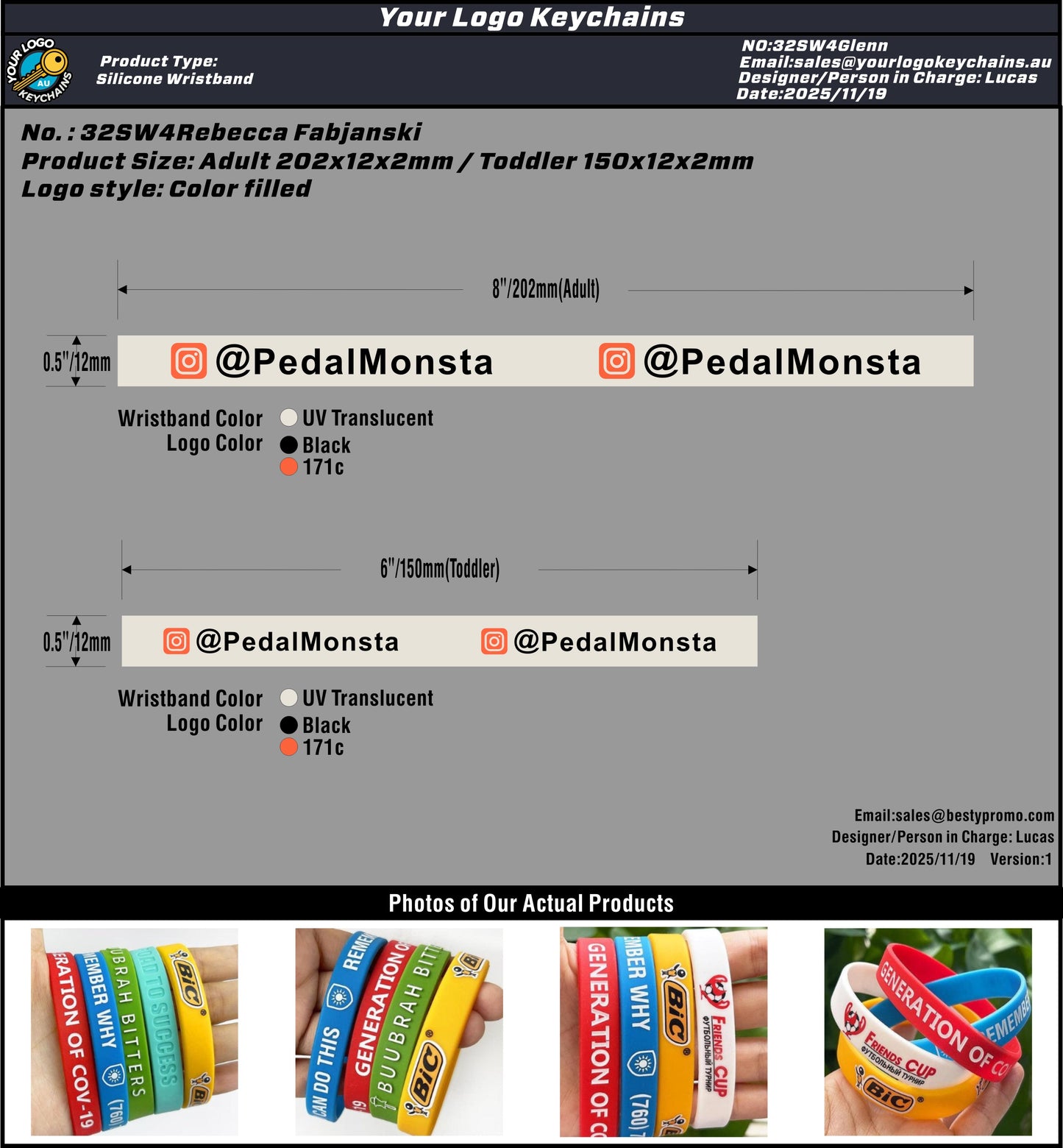 Silicone Wristband - UV _32SWUV4Rebecca Fabjanski 20251119