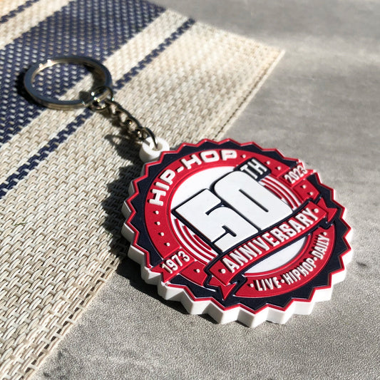 Affordable Bulk Custom 3D Rubber Keychains for Fundraisers