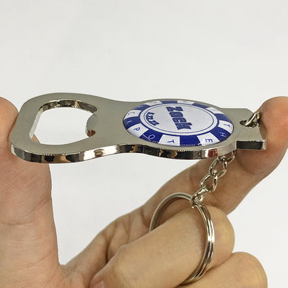 Custom Zinc Alloy Opener Keychains - Free Design Proof & Quote