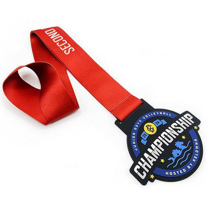 Custom PVC Medal with Customizable Lanyard – Free Design Proof & Quote