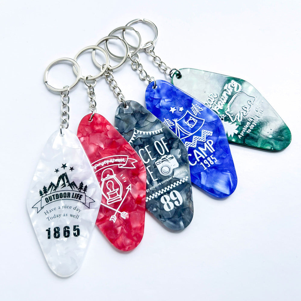 Custom Acrylic Keychains - Diamond Shape