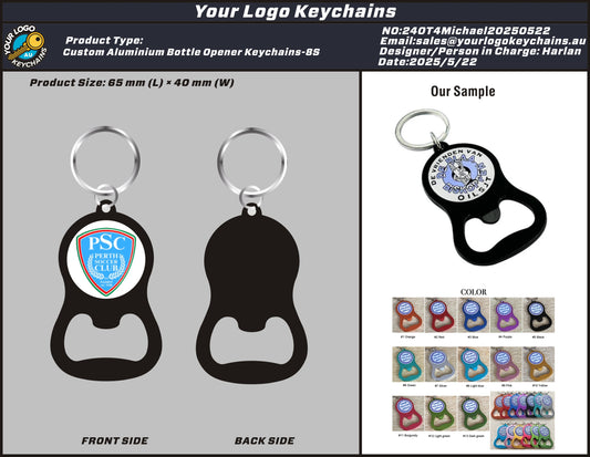 CUSTOM Aluminium Bottle Opener-24OT4Michael20250522