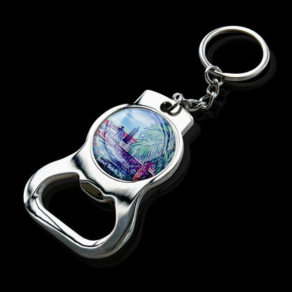 Custom Zinc Alloy Opener Keychains - Free Design Proof & Quote