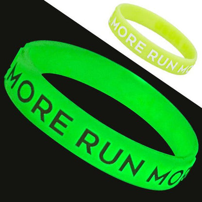 Custom Glow-in-the-Dark Silicone Wristbands - Order Online
