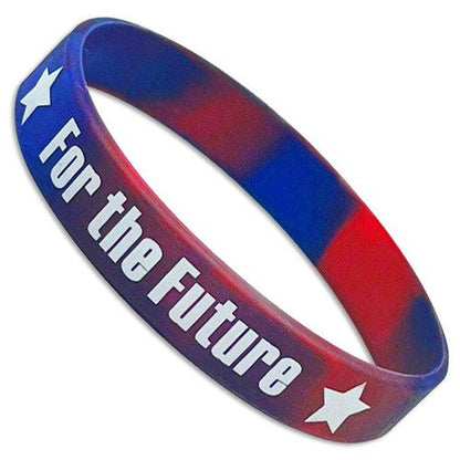Custom Silicone Wristbands - Swirl - Order Online