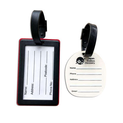 Custom Rectangular 3D Rubber Luggage Tag - Order Online