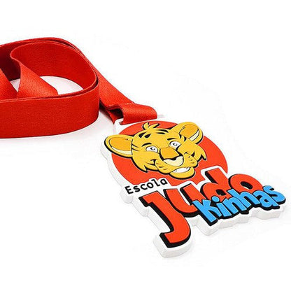 Custom PVC Medal with Customizable Lanyard – Free Design Proof & Quote