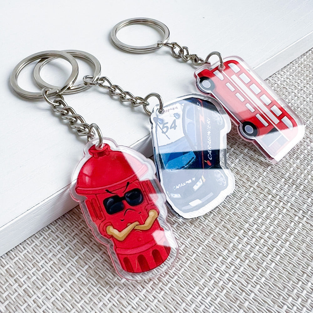 Custom Printed Acrylic Keychains