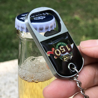 Custom Dog Tag Metal Keychain Bottle Opener - Free Design Proof & Quote
