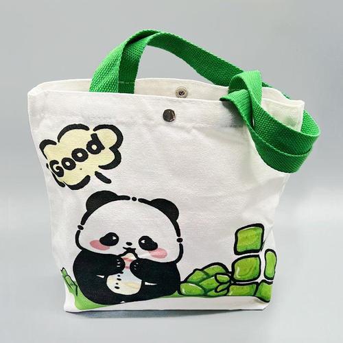 Custom Small Canvas Tote with Logo