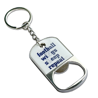 Custom Dog Tag Metal Keychain Bottle Opener - Free Design Proof & Quote