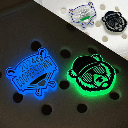 Custom Glow-in-the-Dark Clog Charms - Order Online