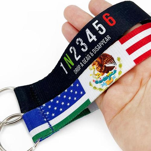 Custom Polyester Strap Keychain