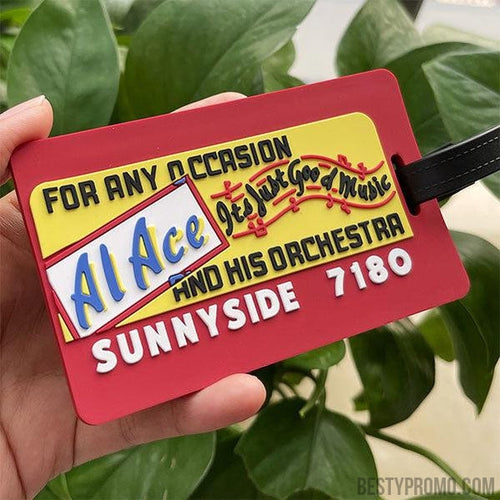 Custom Rubber Luggage Tag-Besty Promo