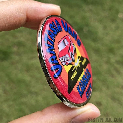 Custom Doming Fridge Magnet - Rounded-Besty Promo