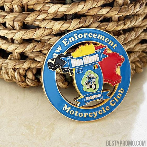 Custom Zinc Badge-Besty Promo