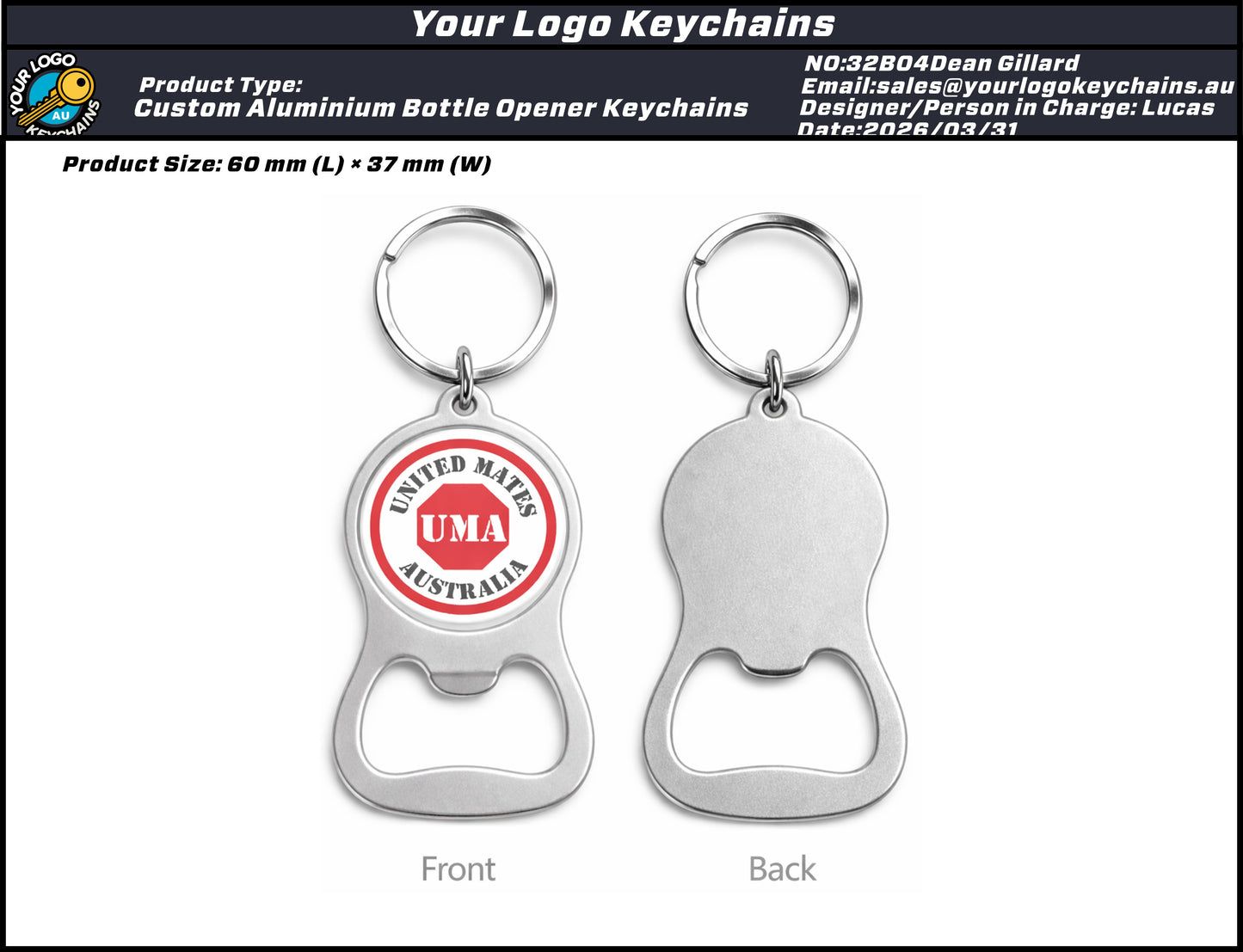Custom Aluminium Bottle Opener Keychains - 20260404 - 32 - 1