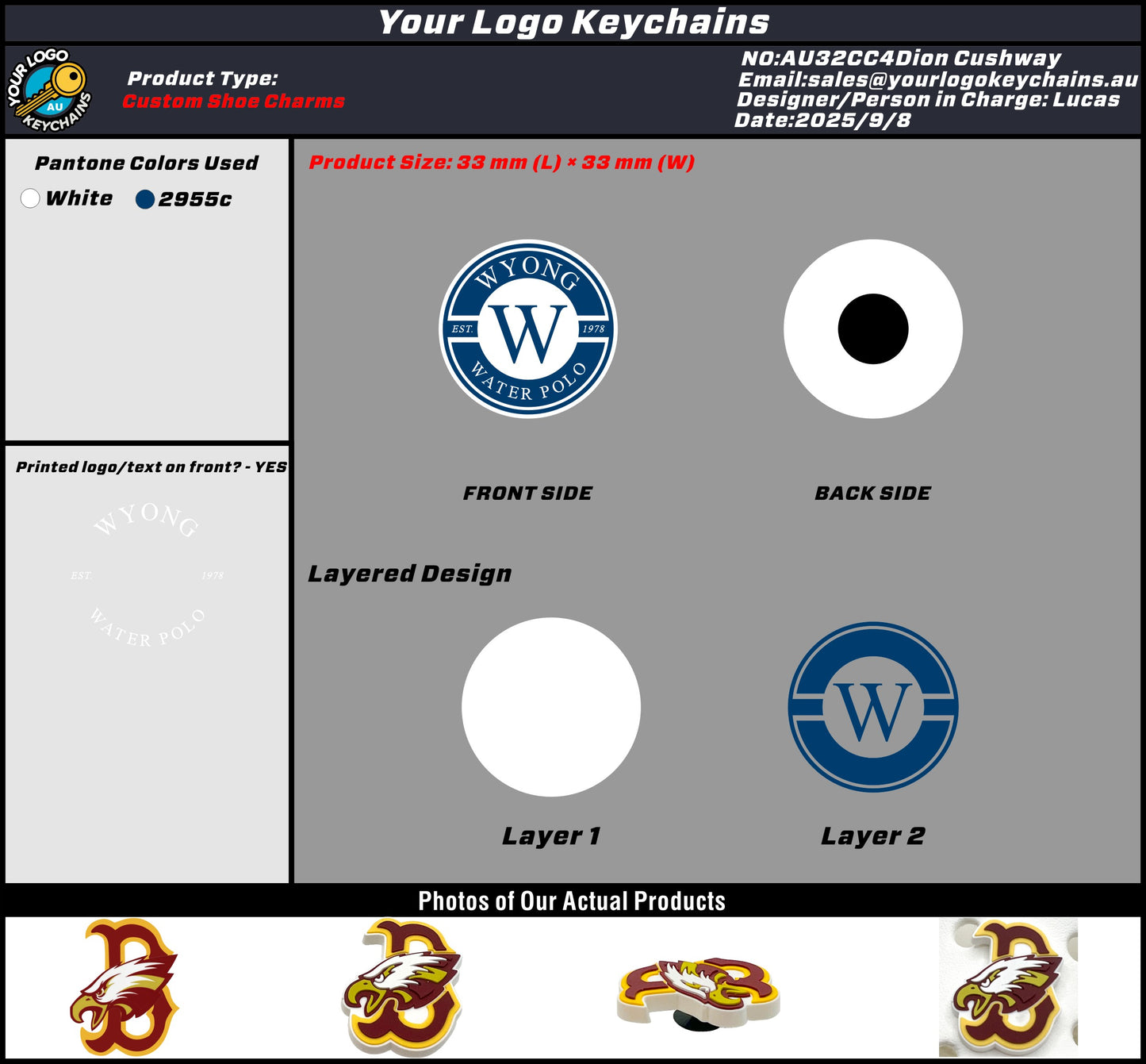 Custom Shoes Charms 32CC4Dion Cushway 20250908