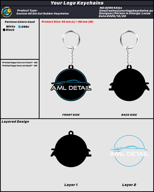 Rubber Keychain 32RK4Alex 20251020