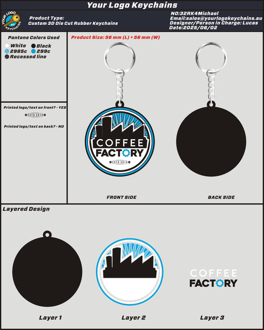 Rubber Keychain-32RK4Michael20250602