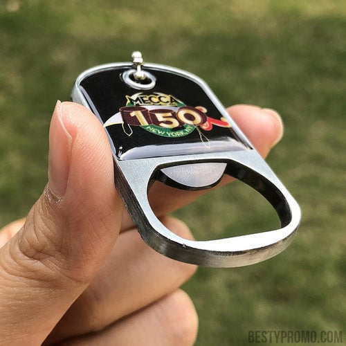 Custom Dog Tag Necklace With Opener-Besty Promo