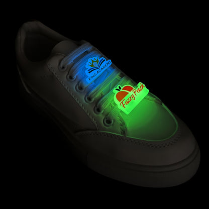 Custom Clip Shoe Charms - Glowing – Free Design Proof & Quote