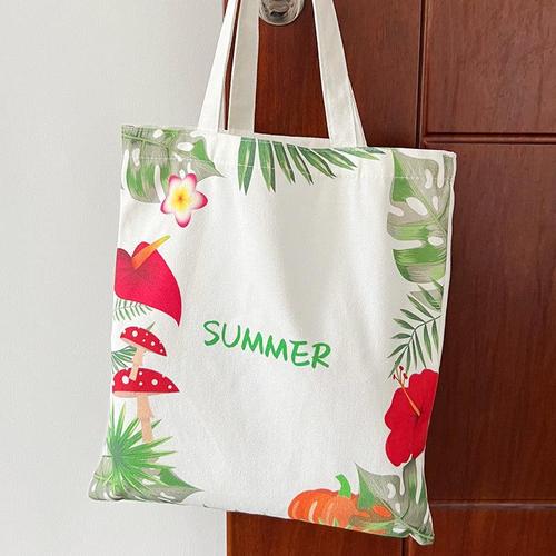 Custom Canvas Tote Bag – Double-Sided Printing