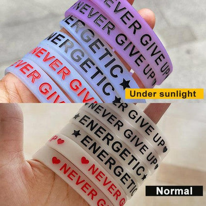 Custom UVReact Silicone Wristbands - Order Online