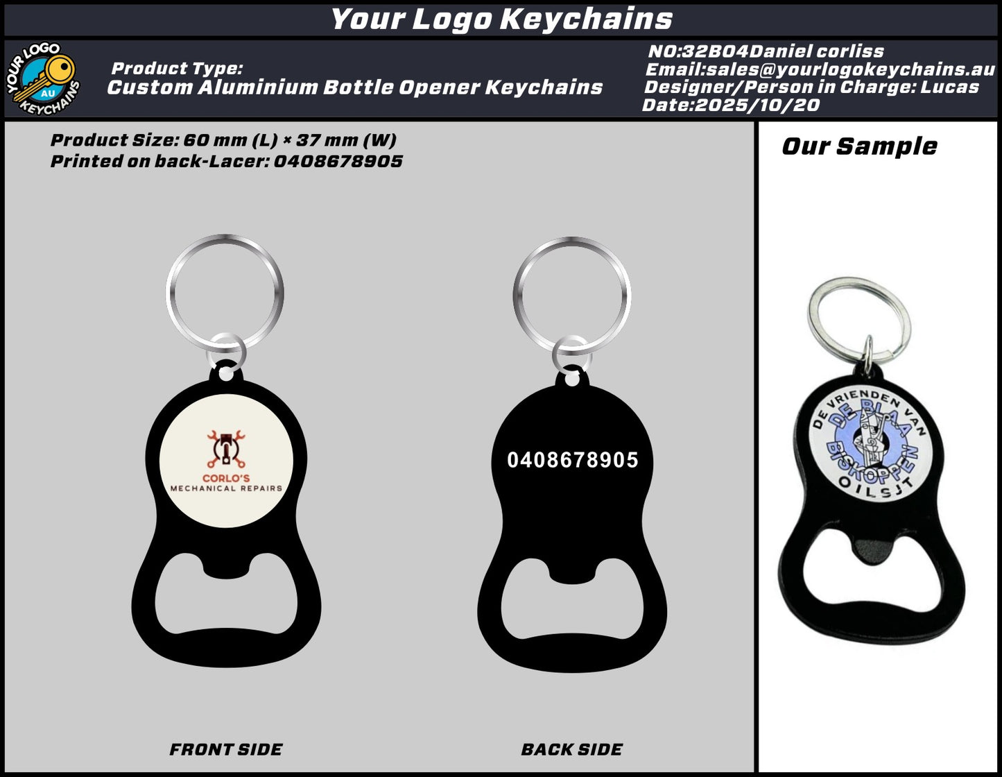 Aluminium Bottle Opener 32BO4Daniel corliss 20251031