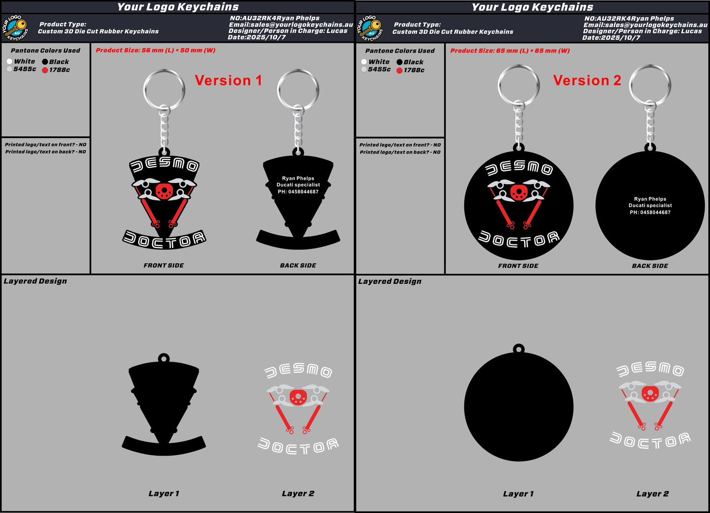 Rubber Keychain 32RK4Ryan Phelps 20251007