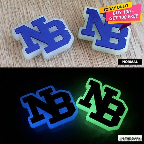 Custom Glow-in-the-Dark Clog Charms - Free Design Proof & Quote