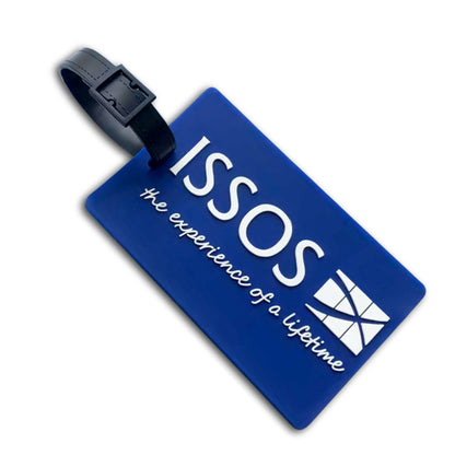 Custom Rectangular 3D Rubber Luggage Tag - Order Online