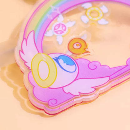 Custom Die-Cut Acrylic Keychain - Free Design Proof & Quote