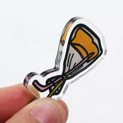 Custom Die-Cut Acrylic Keychain - Free Design Proof & Quote