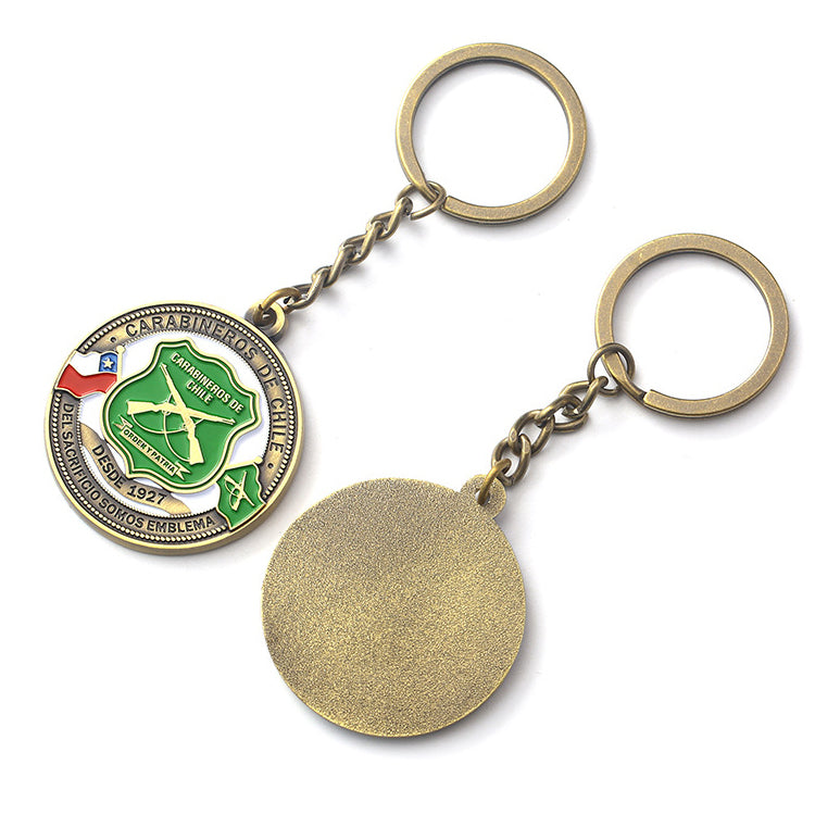 Custom Enamel Metal Keychain