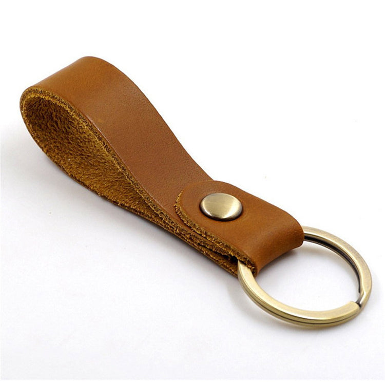 Leather Cord Keychain