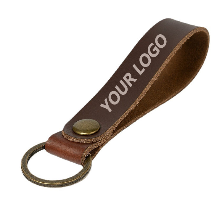 Leather Cord Keychain
