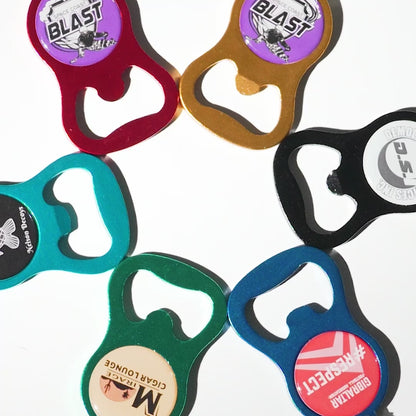 Custom Aluminium Bottle Opener Keychains-Free Design Proof & Quote