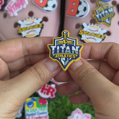 Custom Rubber Clog Charms – Free Design Proof & Quote