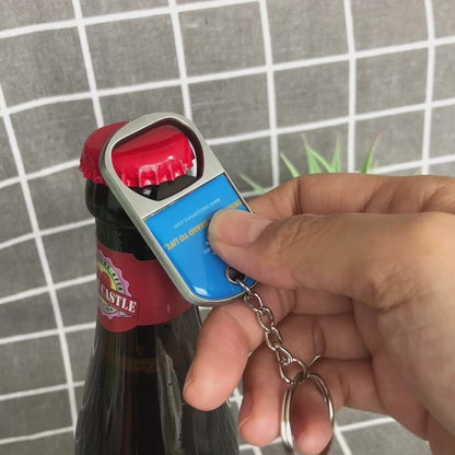 Custom Dog Tag Metal Keychain Bottle Opener - Free Design Proof & Quote
