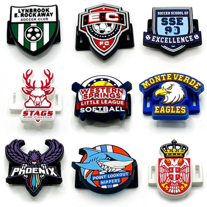 Custom Versatile Shoe Charms – Free Design Proof & Quote