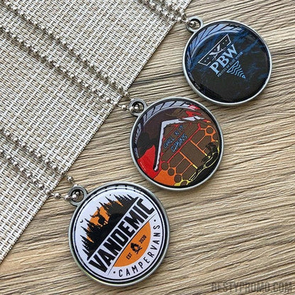 Custom Doming Tag Necklace-Besty Promo