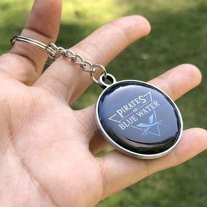 Dual-Sided Doming Metal Keychain - Free Design Proof & Quote