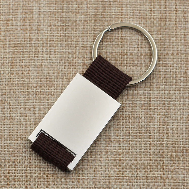 Metal Knitted Lanyard Keychain