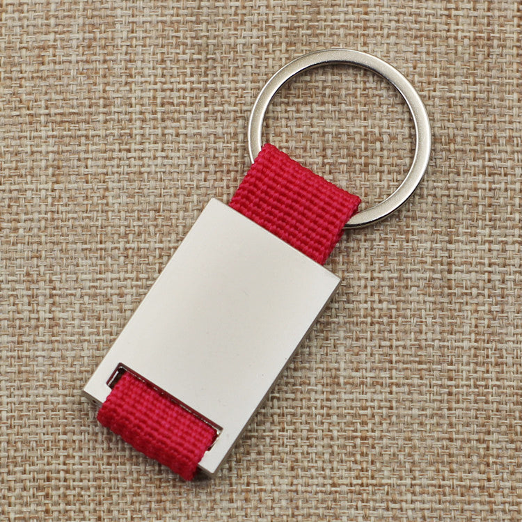 Metal Knitted Lanyard Keychain