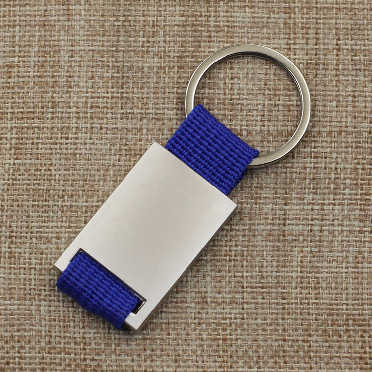 Metal Knitted Lanyard Keychain