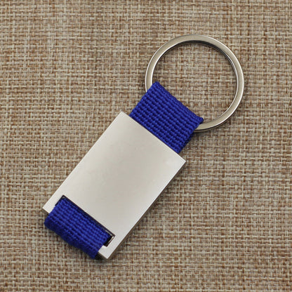 Metal Knitted Lanyard Keychain